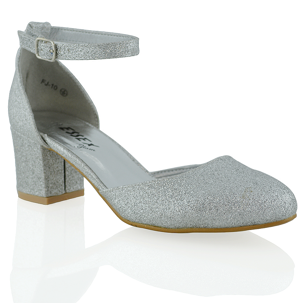 closed block heel shoes
